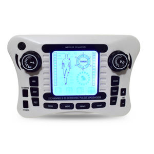 masajeador eléctrico decenas acupuntura saludable hogar Uso de salida doble estimulación dispositivo decenas masajeador terapia - Product Image 2