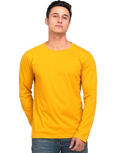 Camiseta de manga larga de secado rápido para hombre con estampado personalizado de alta calidad OEM, camiseta informal de algodón liso de secado rápido para Fitness - Product Image 6