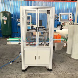 Haute vitesse automatique nouvelle conception rotative en plastique PET bouteille <span class=keywords><strong>test</strong></span> de fuite bouche cou coupe Machine de coupe - Product Image 5