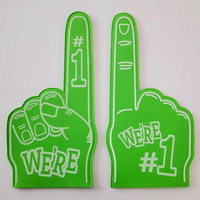 Fábrica de publicidad promocional personalizada de espuma EVA personalizada accesorios de mano Cheer Fan guantes de dedo