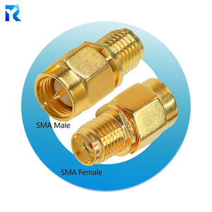 Hot Sale SMA Female to RP-SMA Male to SMA Female <b>Adapter</b> RF Connector Converter <b>Adapter</b> - Product Image 1