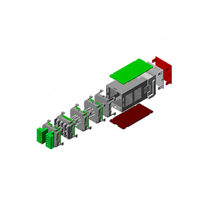 Boîtier de montage IC-248 pour panneau DIN Boîtier d'instruments industriels IP65 48x48x90 Taille Moulé - Product Image 1