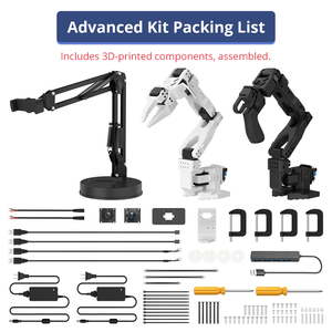 Hiwonder LeRobot SO-ARM101 con Doppia Fotocamera, 6 DOF, Programmazione Python End-to-End per Progetti di Apprendimento AI e Automazione - Product Image 5