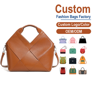 Sacs en cuir de luxe vintage de créateurs, sacs en cuir véritable couleur cognac pour femmes, sac bandoulière hiver/automne, deux poignées, sangle amovible - Product Image 1