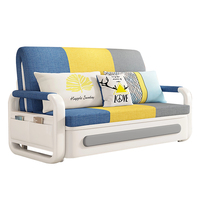 Chaise moderne de canapé de salon réglable en métal avec le stockage canapé-lit se pliant