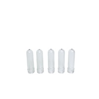 Résine PET vierge à 100 %, préforme de bouteille cosmétique préfabriquée PET 18/20/24/410