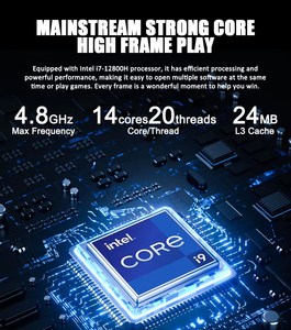 Discrete Graphics Card RTX3060 Gaming PC 3 X HD-MI2.0 + 1 USB Type-C for 4K@60Hz, <b>2</b> <b>M</b>.<b>2</b> NVME <b>SSD</b> Designer Use HT120 Discrete Gra - Product Image 4