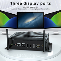 HYSTOU Mini PC industriel sans ventilateur GPIO ordinateur Intel I7-10810U DP HD Triple affichage 2COM RS232 USB3.0 5G WiFi PC robuste
