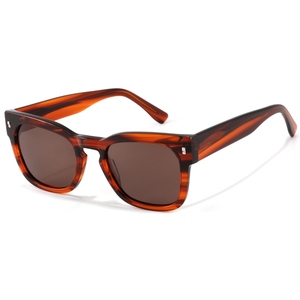 Retro <b>Sunglasses</b> Full Rim Tortoise Shell <b>Frame</b> Rectangle UV400 Protection Unisex Adult Style - Product Image 1