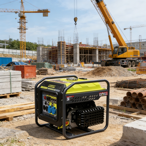 3KW Quiet Lightweight Open Frame Gasoline <b>Generator</b> 230V Pure Sine Wave DC/AC Dual Output, Portable for <b>Camping</b> - Product Image 5