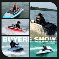 Spatium Dernières recherches et développement Bateau à réaction électrique Sports nautiques Mini bateau de course électrique Jet kart marin à vendre