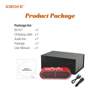 Altavoz Inalámbrico Portátil Yazhoulong de 10W con Sonido Potente, Emparejamiento Dual, Micrófono Integrado para 5.3, para Computadora, Oficina y Hogar