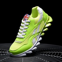 Chaussures de course sur route minimalistes unisexes en tissu mesh, basses, à lacets, respirantes, confortables, avec semelle intermédiaire EVA, pour le sport et la course printanière