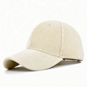 Casquette de baseball en velours côtelé unisexe en gros, brodée, vierge, réglable, personnalisable, couleurs et logo, utilisation promotionnelle - Product Image 1
