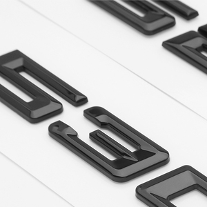 Emblema trasero electrochapado para el nuevo <span class=keywords><strong>BMW</strong></span> Serie 5, modelos 520i, 538d, 540e, 545Li, con indicador de cilindrada. - Product Image 3