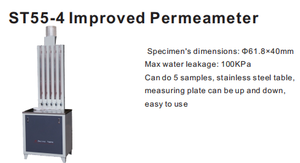 Perméamètre à chute de niveau d'eau YF ST55-4, <span class=keywords><strong>machine</strong></span> de test de perméabilité du sol - Product Image 2