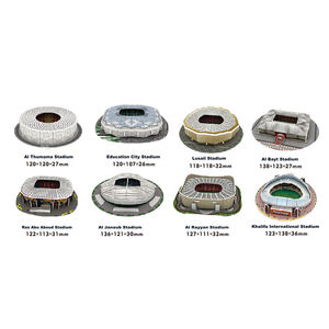 Rompecabezas 3D de papel personalizado, <span class=keywords><strong>2022</strong></span> <span class=keywords><strong>Wold</strong></span> <span class=keywords><strong>Cup</strong></span> Catar, 194 unidades - Product Image 2