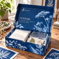 Boîte d'expédition en carton personnalisée, écologique, imprimée en CMJN, avec doublure en mousse, finition brillante, pour l'emballage e-commerce