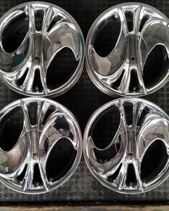 Roda Forjada Personalizada YRO 1/2 Pc 5X112 5x114.3 5x120 Roda Cromada 17 18 19 20 21 22 23 24 Polegadas Roda de Liga Flamejante de 3 Raios - Product Image 3