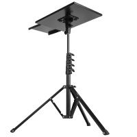 Support de projecteur Kingjoy, trépied pour ordinateur portable, hauteur réglable 61 pouces, métal léger, extensible, capacité de 5 kg, professionnel pour l'extérieur