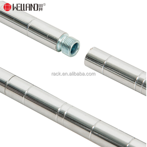 NSF giá tốt nhất nghiêng <span class=keywords><strong>Chrome</strong></span> dây kim loại bánh mì hiển thị đứng - Product Image 2