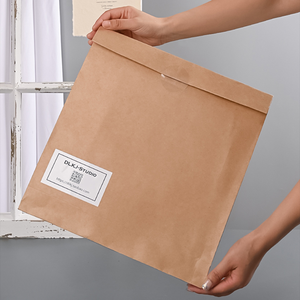 Une usine offre une gamme complète d'emballages en papier kraft Sacs en papier biodégradables respectueux de l'environnement personnalisés - Product Image 6