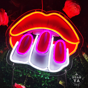 Custom Dimmable RGB <b>LED</b> Neon Sign, Personalized Commercial Name Billboard, Golf Themed Business Neon Sign - Product Image 2