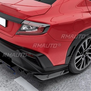 สปลิตเตอร์หลังสีดำสำหรับรถยนต์ Subaru WRX STI VB ชุดดิฟฟิวเซอร์กันชนหลังสำหรับ Subaru WRX STI VB 2022+ อุปกรณ์ตกแต่งรถยนต์ - Product Image 3