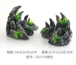 <span class=keywords><strong>Aquarium</strong></span> Bergzicht Stenen Ornament Boom Rots Grot Landschap Kunstmatige <span class=keywords><strong>Aquarium</strong></span> Decoratie Accessoires - Product Image 5