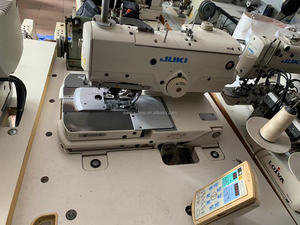 Máquina de coser industrial Juki MEB-3200 de alta productividad para ojales y botones, con cortahilos para aguja - Product Image 3