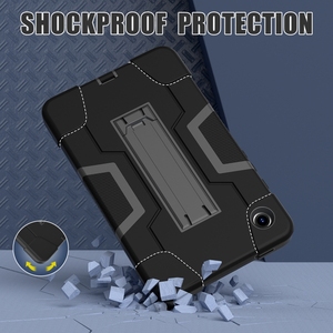 Housse de <span class=keywords><strong>protection</strong></span> complète en silicone pour tablette Samsung Galaxy Tab A9 / A9 <span class=keywords><strong>plus</strong></span> / <span class=keywords><strong>S9</strong></span> <span class=keywords><strong>Plus</strong></span>, couleur contrastée, <span class=keywords><strong>protection</strong></span> complète, avec support - Product Image 5