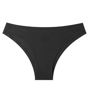 HAGO Biancheria Intima Donna in Cotone <span class=keywords><strong>Senza</strong></span> Cuciture a Vita Bassa Antibatterica Taglia Europea <span class=keywords><strong>Slip</strong></span> Bikini Classici per Signore - Product Image 1
