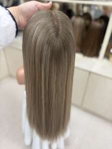 Pelucas de Cabello Humano Virgen al Por Mayor con Frente de Encaje Suizo HD, Transparentes y Transpirables, con un Aspecto Natural, Tallas S, M, L - Product Image 2