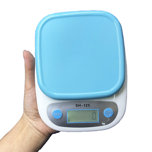 Báscula Digital de Cocina ABS con Pantalla LCD, Incluye Baterías, Mide hasta 11-15 Libras, Medidor de Peso Electrónico - Product Image 1
