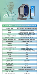 Skin Analyzer HD Imaging Accurate Facial Scanner Moisture Oil Analyzer Fast Detection Pores Pigmentation - Product Image 6