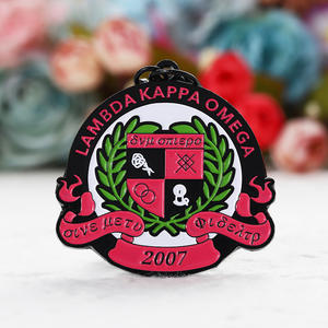 时尚定制金属钥匙扣 金属锌合金精美珐琅钥匙扣 定制徽标品牌字母纪念品礼品 - Product Image 3