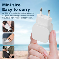 PD 18W Cargador USB Pared Tamaño mini Rápido Reino Unido EE. UU. UE Enchufe QC Todos los compatibles Adaptador de viaje universal para iPhone