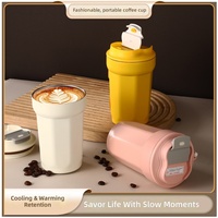 Mug de voyage portable sous vide en acier inoxydable 316, 420 ml, tasse à café isolée, cadeaux d'affaires