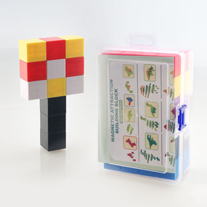 ELI TOYS Factory Juguete Educativo, Bloques de Construcción Magnéticos, Kit de Construcción 3D de <span class=keywords><strong>2</strong></span>.5cm con Bloques de Plástico para Niños - Product Image 5