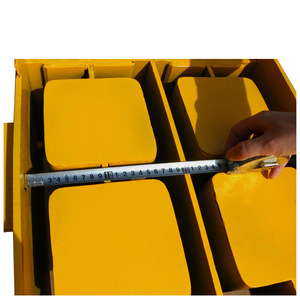 Máquina para fabricar ladrillos de hormigón con placa de exportación personalizable, pequeña máquina mecánica móvil para ladrillos de hormigón huecos - Product Image 5