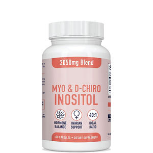 OEM <span class=keywords><strong>Myo</strong></span> <span class=keywords><strong>Inositol</strong></span> capsules D-chiro <span class=keywords><strong>Inositol</strong></span> hormone BALANCE for fertility supplements สนับสนุนสุขภาพรังไข่ - Product Image 1