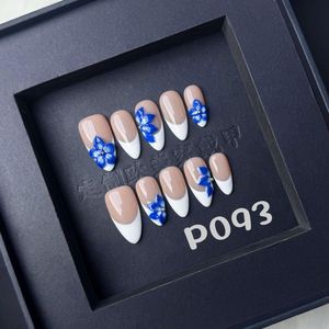 Ensemble d'accessoires <span class=keywords><strong>de</strong></span> beauté <span class=keywords><strong>de</strong></span> salon en ABS souple <span class=keywords><strong>de</strong></span> haute qualité, 10 pièces, modèle français, <span class=keywords><strong>faux</strong></span> <span class=keywords><strong>ongles</strong></span> sculptés aux amandes, design long et carré - Product Image 5