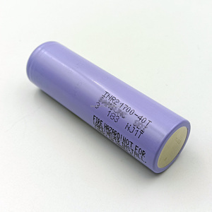 SAM INR21700 3.6V เดิม40T 21700 4000mAh 45A ปล่อยกระแสไฟสูง21700<span class=keywords><strong>แบ</strong></span><span class=keywords><strong>ต</strong></span>เตอรี่40T - Product Image 1