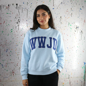 เสื้อฮู้ดดี้ผู้ชาย WW JD SLY รุ่นวินเทอร์ ผ้าฝ้าย 100% สีกรมท่า มีซิป คอวี ทรงหลวม สไตล์วินเทจ เส้นด้ายคุณภาพสูง - Product Image 1