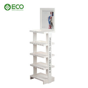 Exhibidor de Licores de Madera Premium para Vino y Bebidas Espirituosas, Estante de Madera de 4 Niveles para Promoción de Bebidas Embotelladas - Product Image 6