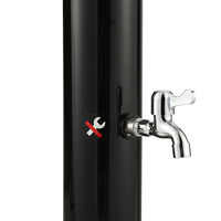 Jade Jade Personnalisé Noir 20l Autonome Pvc Piscine Extérieure Douche Jardin 2 Sections Colonne De Douche Solaire Tuyau