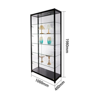 Vitrine de vente au détail Vitrine en verre Vitrine de magasin de fumée Vitrine Led Affichage de magasin de tabac Meubles d'affichage