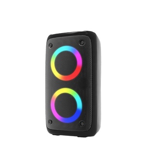 <span class=keywords><strong>Enceinte</strong></span> Bluetooth avec Micro Sans Fil Bafle Bleutoof Haut Parleur Colorful Atmosphere Lamp Karaoke Speaker with Mic and bluetooth - Product Image 1