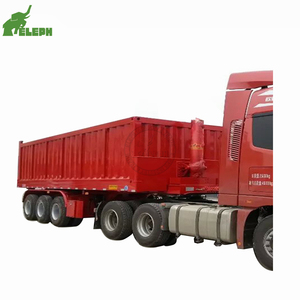 Semi-<span class=keywords><strong>remorque</strong></span> porte-conteneurs à plateau inclinable hydraulique <span class=keywords><strong>de</strong></span> 20 pieds et 40 pieds avec benne <span class=keywords><strong>basculante</strong></span> avant <span class=keywords><strong>pour</strong></span> la vente - Product Image 1