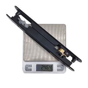 ตัวล็อคประตูบานเลื่อนคู่สำหรับหน้าต่างบานเลื่อนอลูมิเนียมอุปกรณ์เสริม - Product Image 3